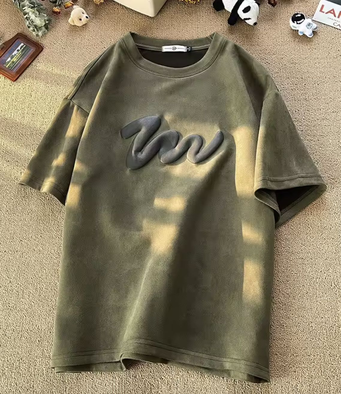 T-shirt oversize américain