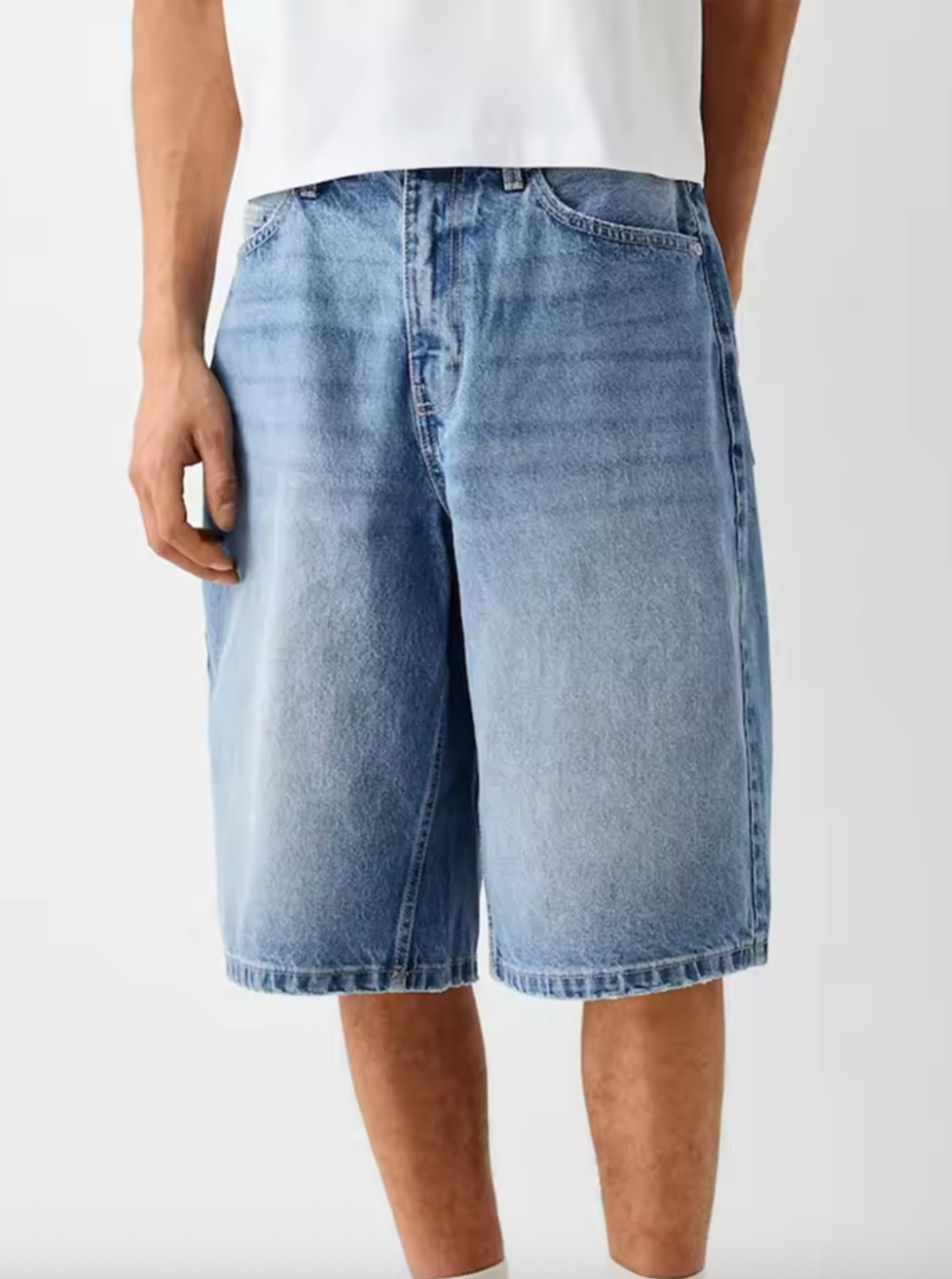 Short en Jeans Ample