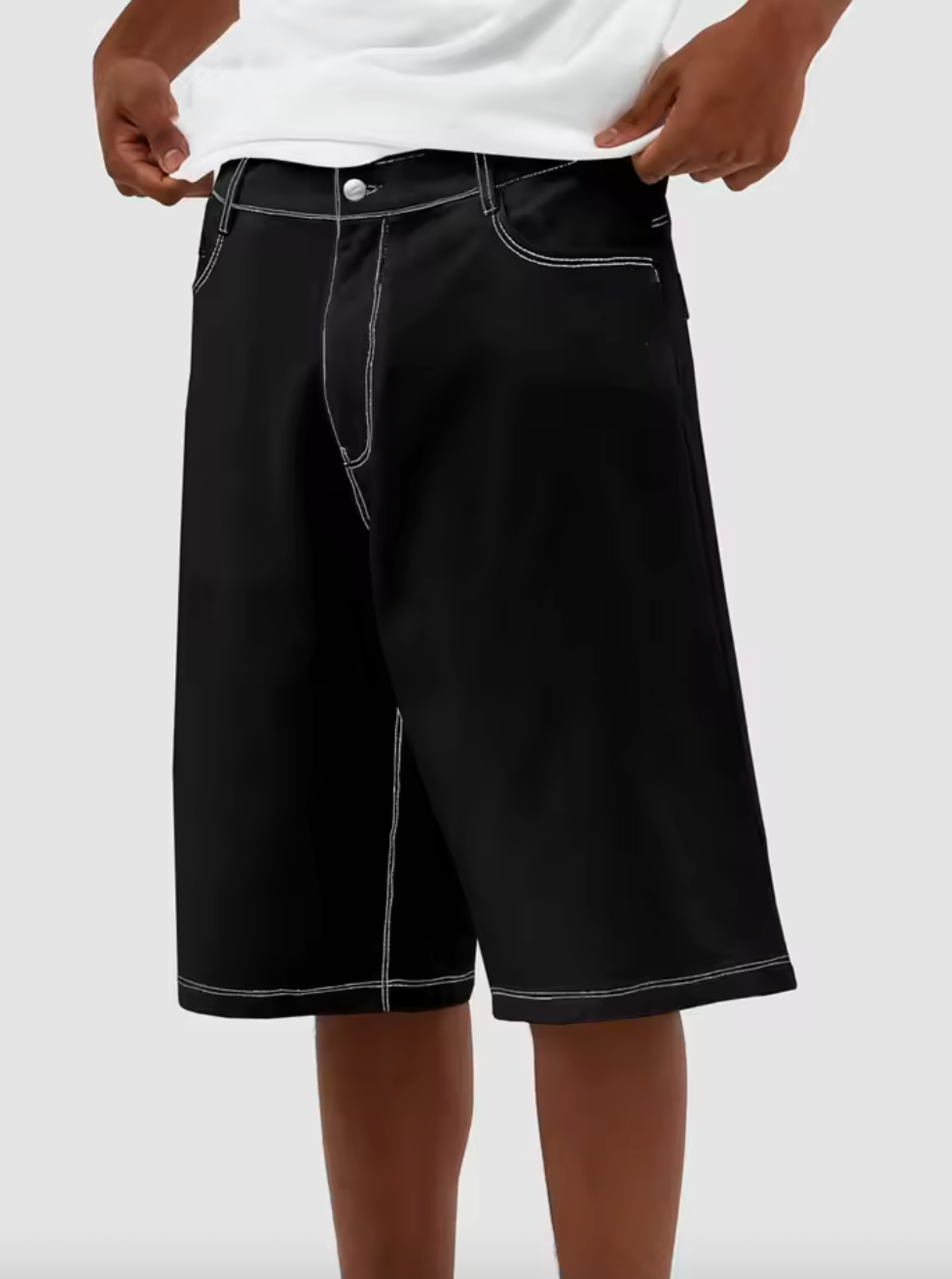 Short en Jeans Ample