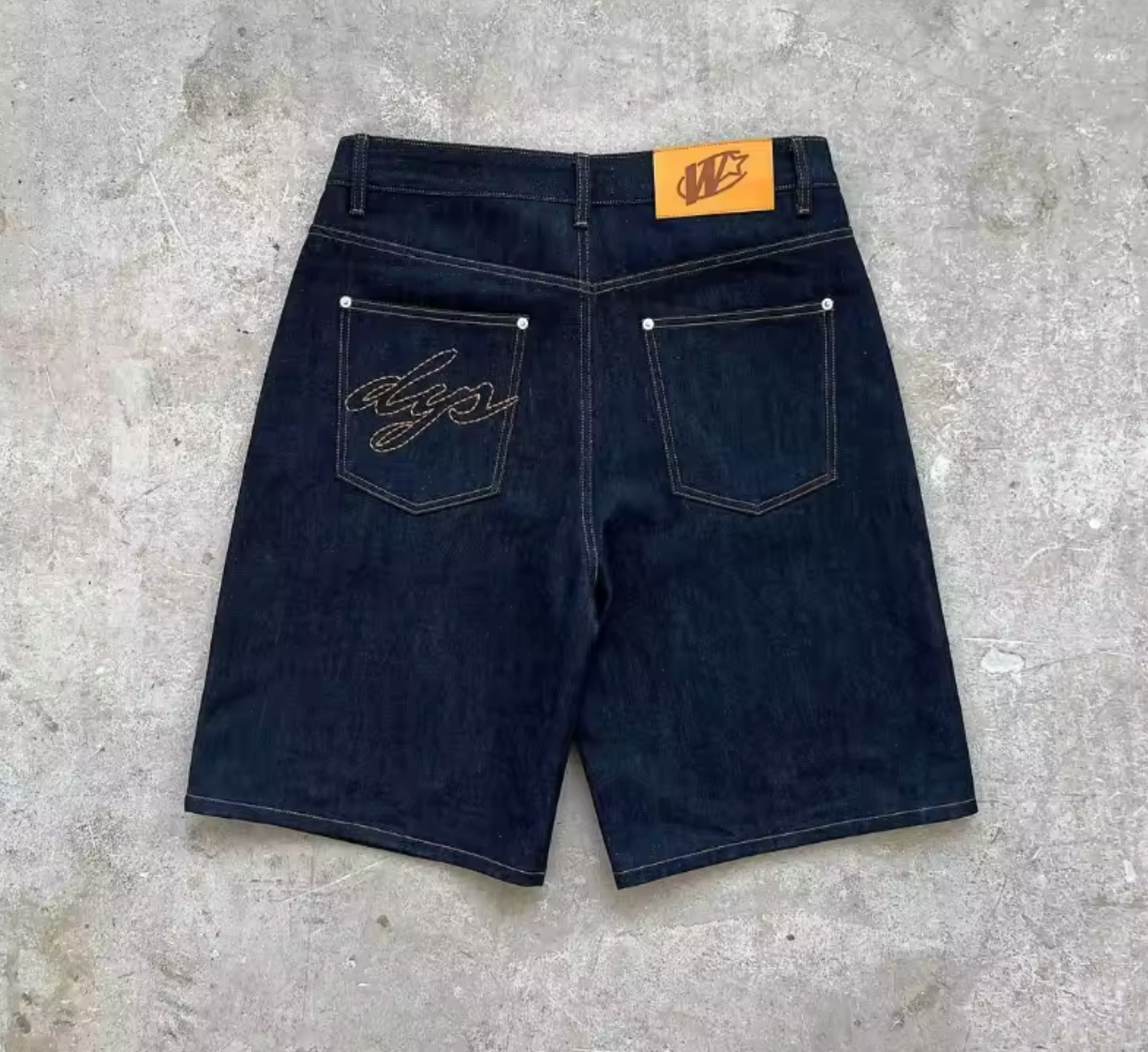 Short Baggy Denim