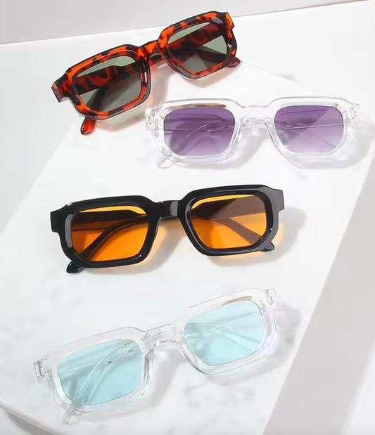 Lunettes de soleil carrées