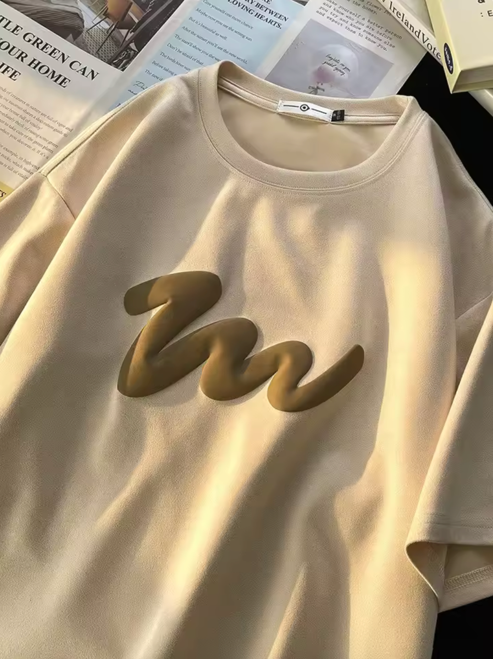T-shirt oversize américain