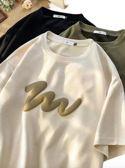 T-shirt oversize américain