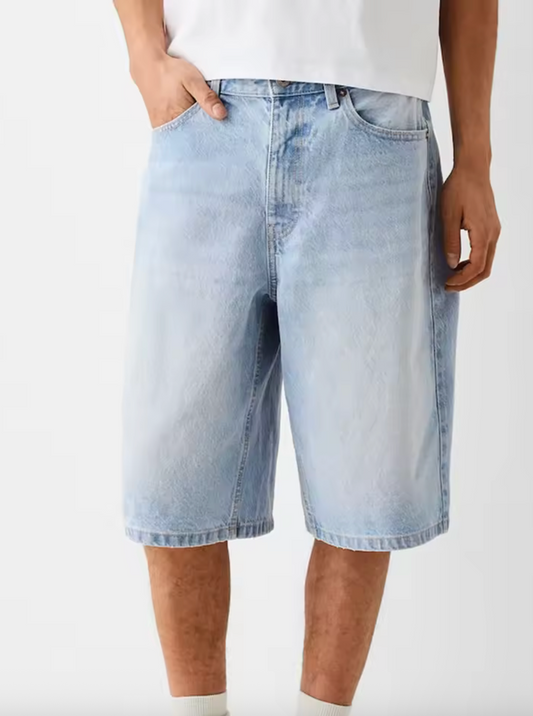 Short en Jeans Ample